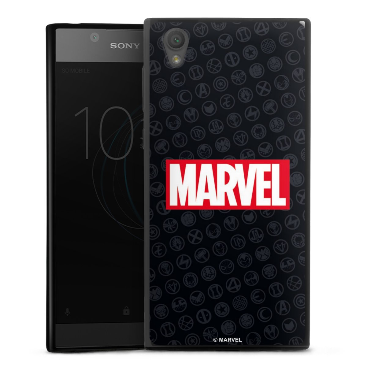 Marvel Logo Noir Rouge