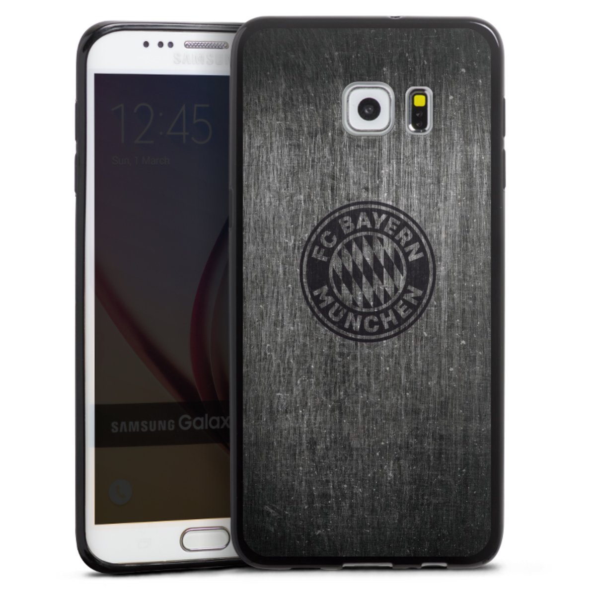 Metalllook FCB Logo einfarbig