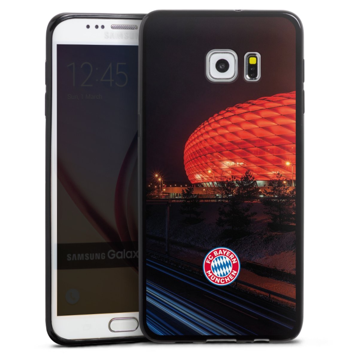 Allianz Arena bei Nacht FCB