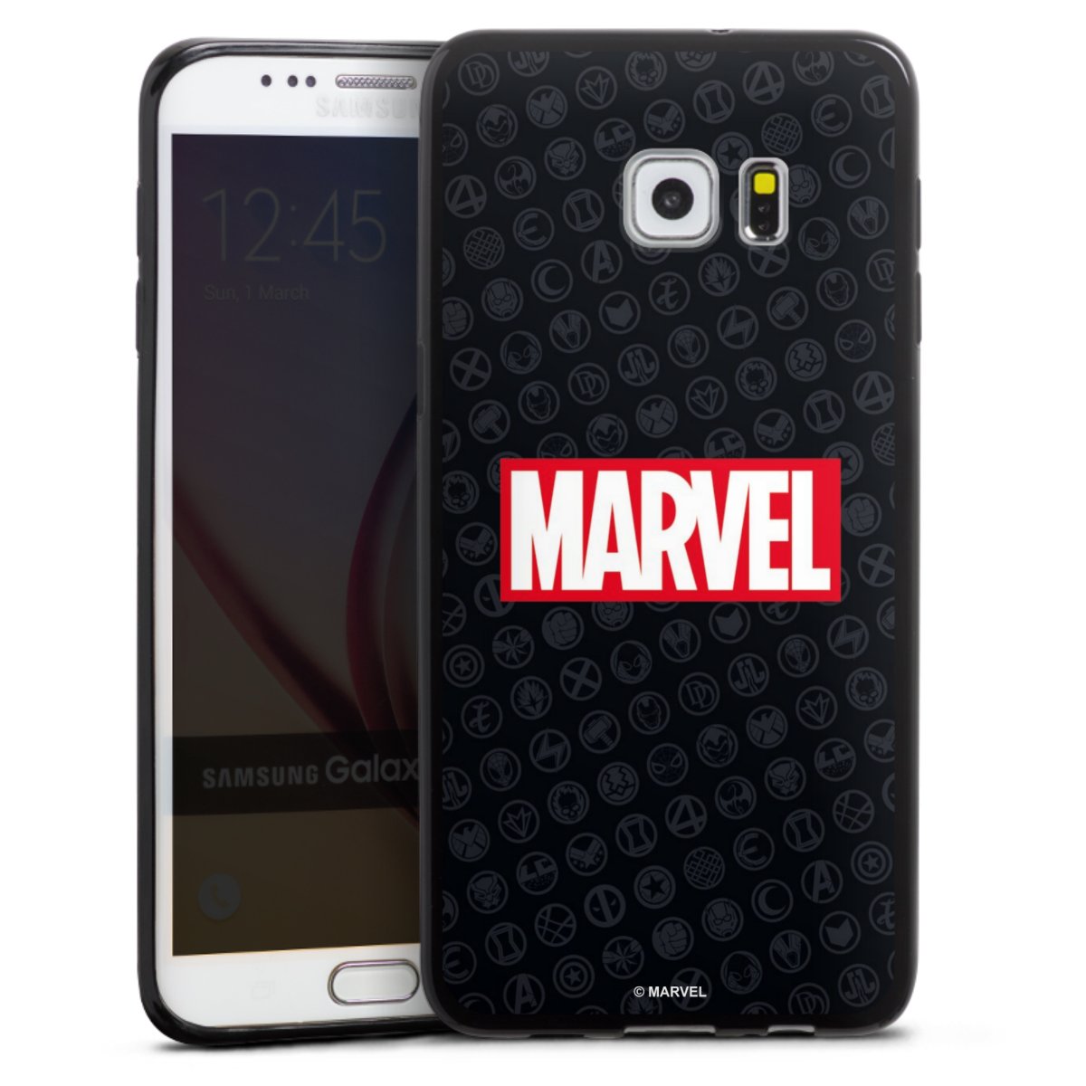 Marvel Logo Zwart Rood