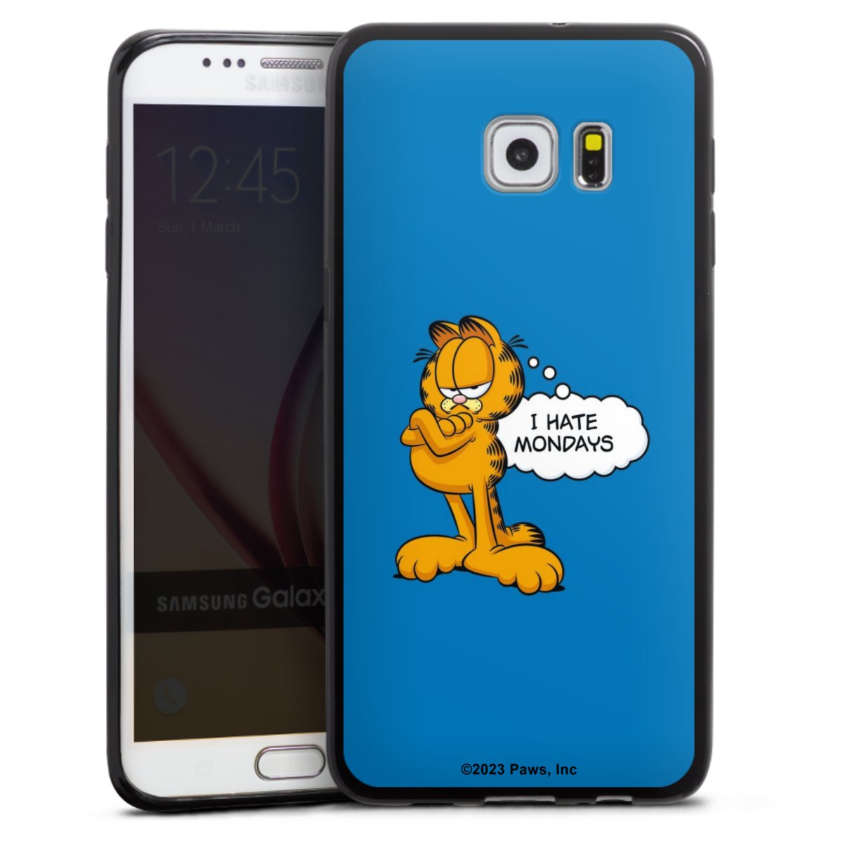 Garfield Ik haat maandagen blauw