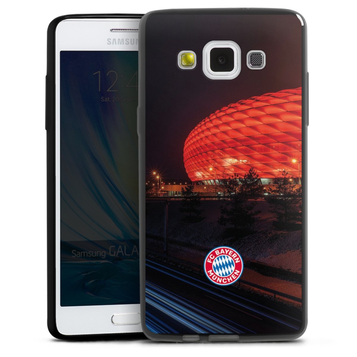 Allianz Arena bei Nacht FCB