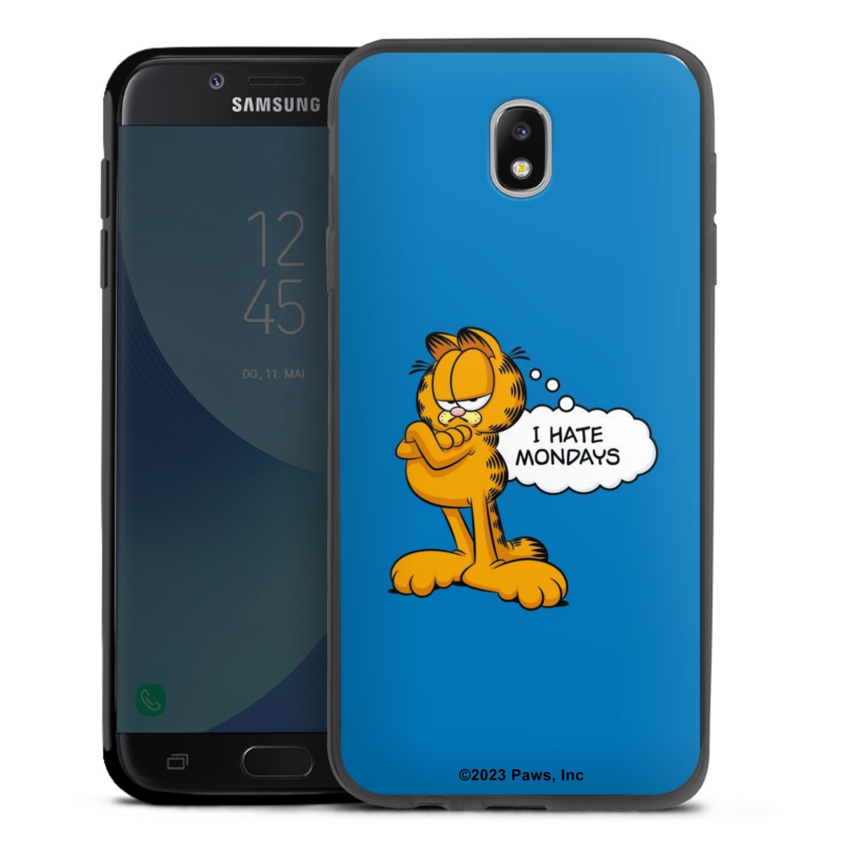 Garfield Ik haat maandagen blauw