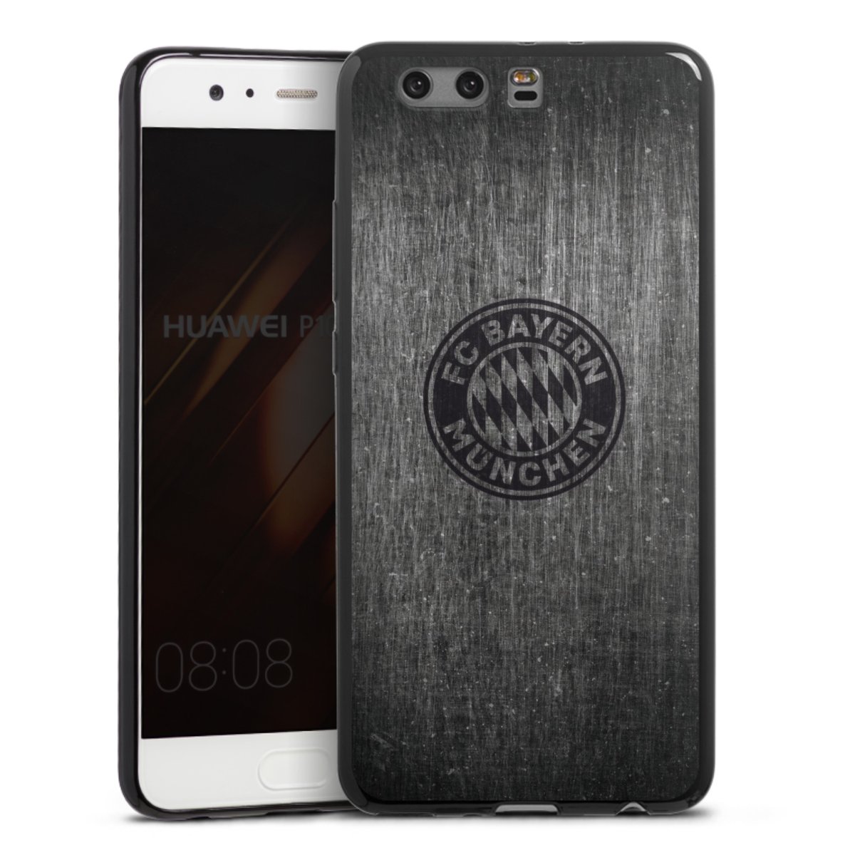 Metalllook FCB Logo einfarbig