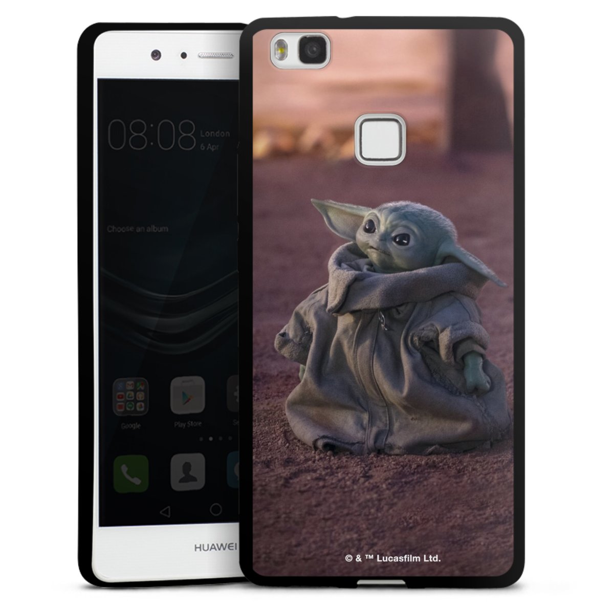 The Child schaut nach oben