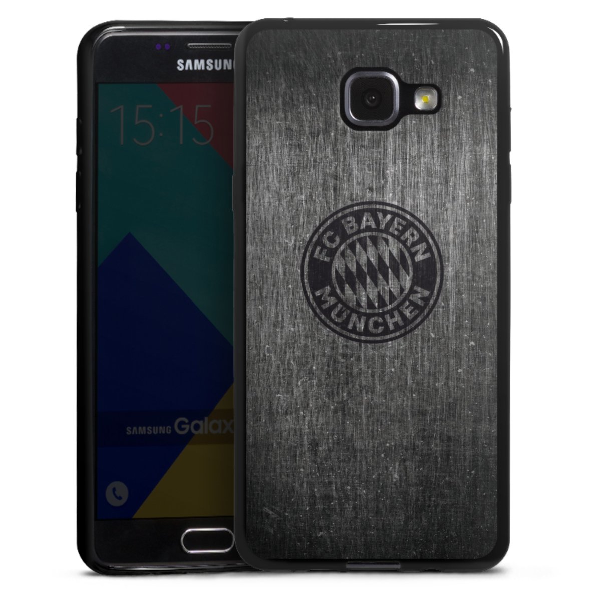 Metalllook FCB Logo einfarbig
