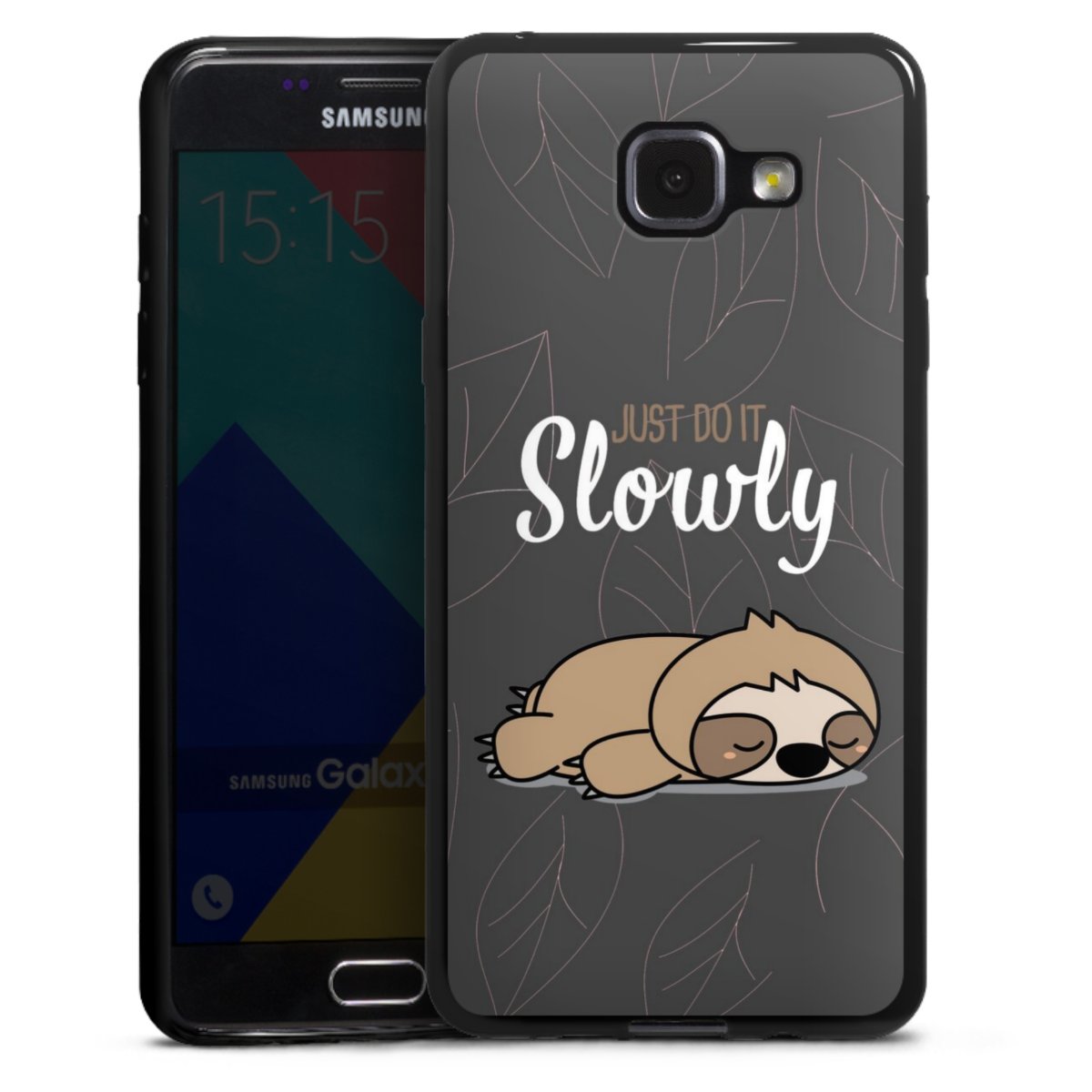 Just Do It Slowly Sloth Grey