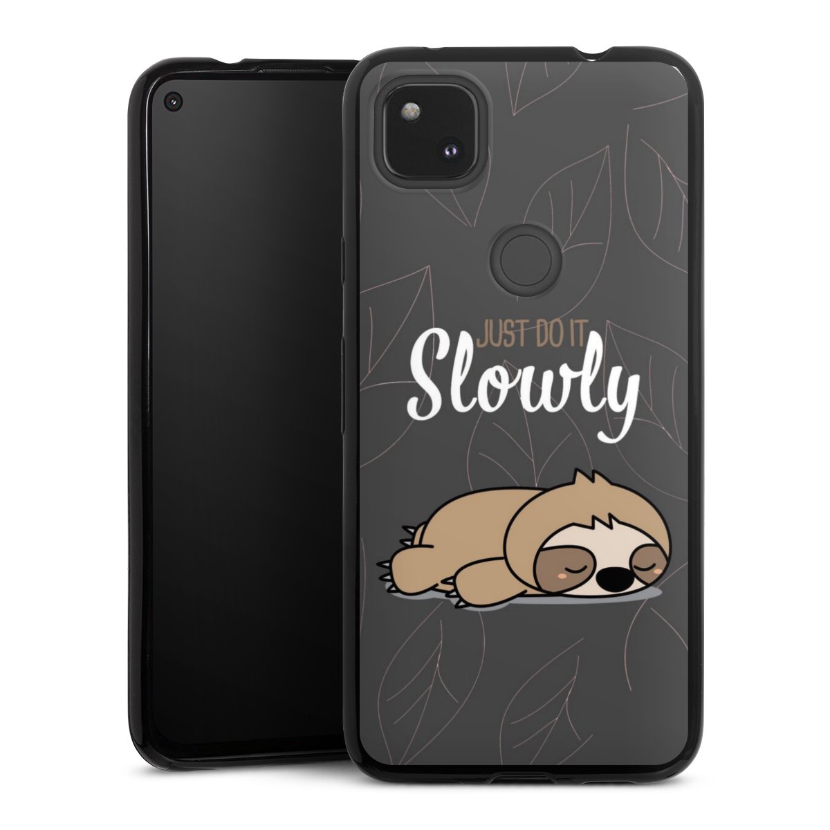 Just Do It Slowly Sloth Grey