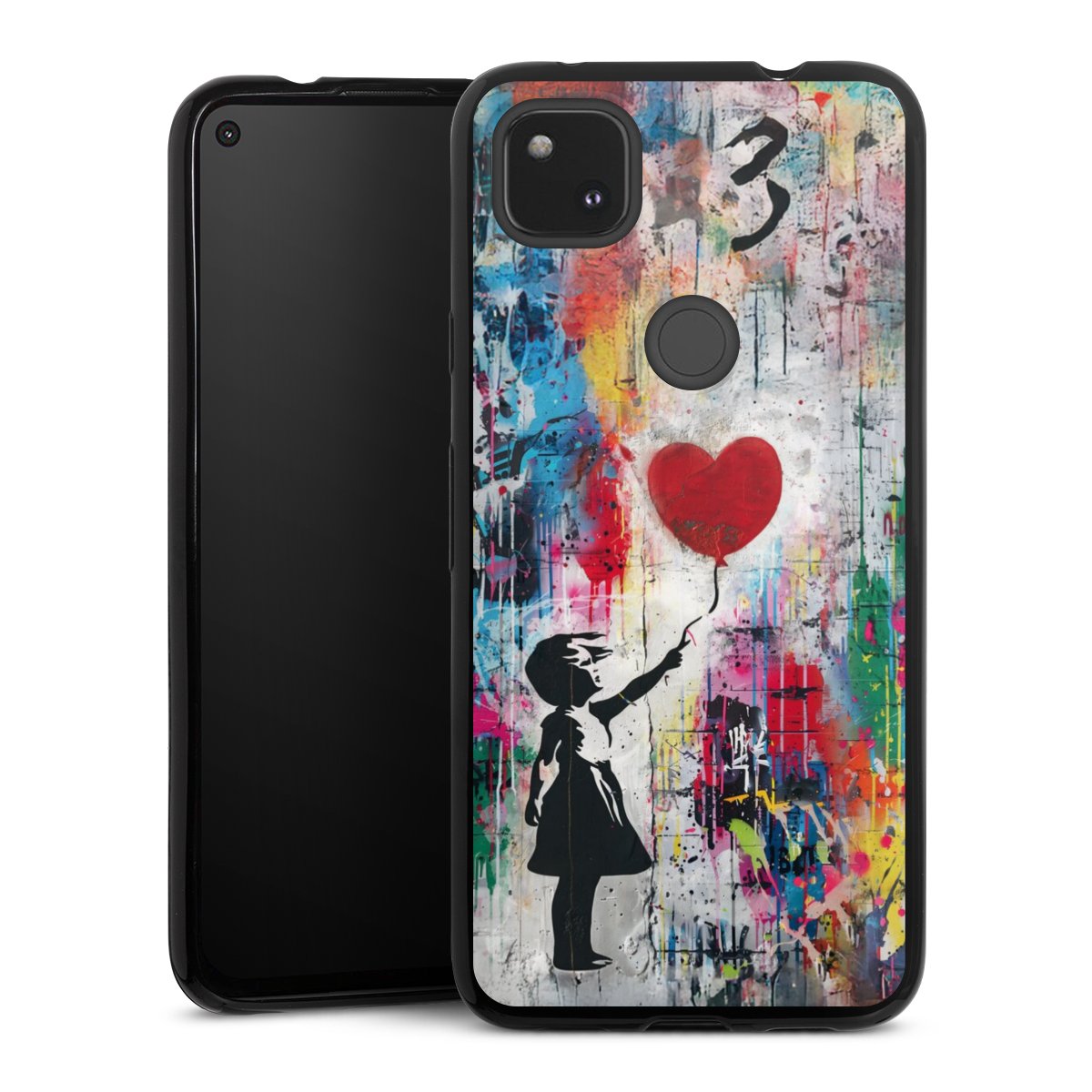 Balloon Girl Colorful