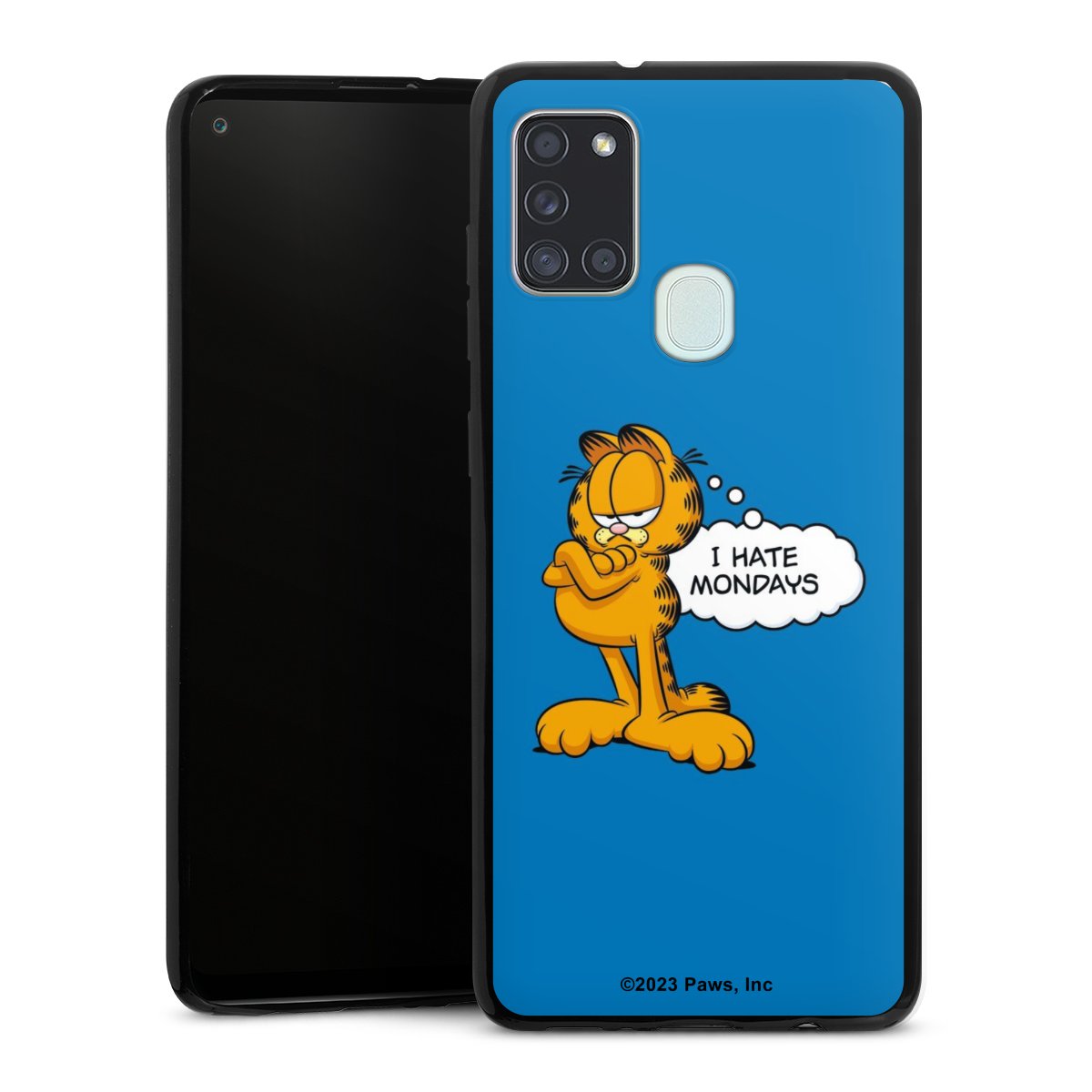 Garfield Ik haat maandagen blauw