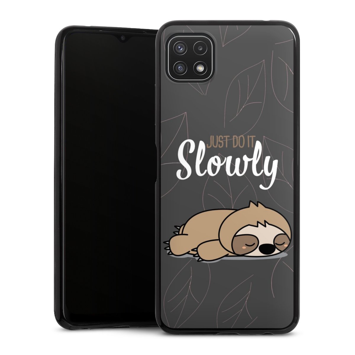 Just Do It Slowly Sloth Grey