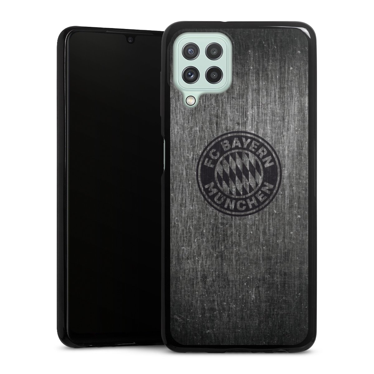 Metalllook FCB Logo einfarbig