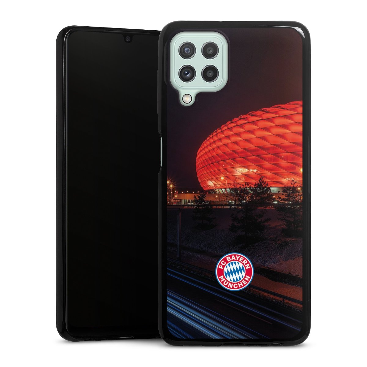 Allianz Arena bei Nacht FCB