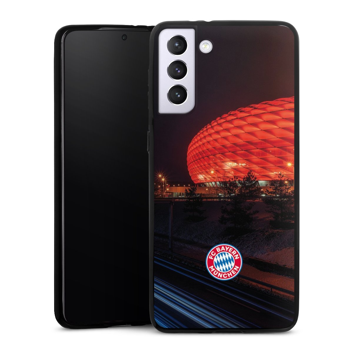 Allianz Arena bei Nacht FCB