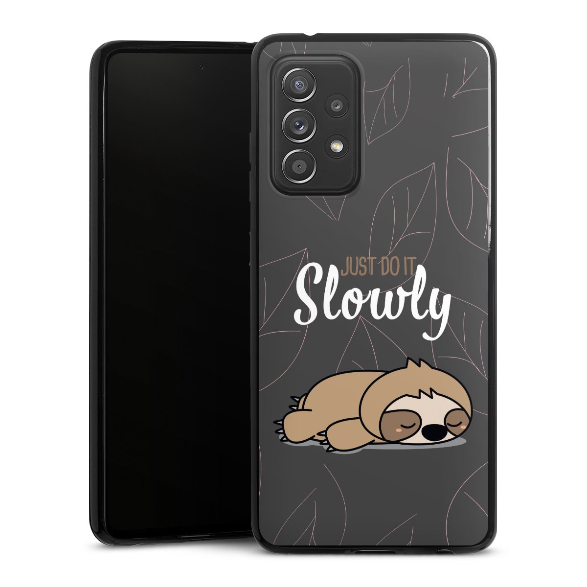 Just Do It Slowly Sloth Grey