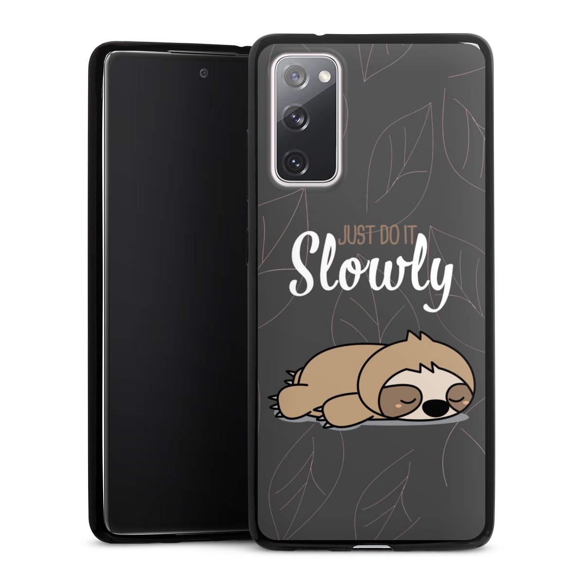 Just Do It Slowly Sloth Grey