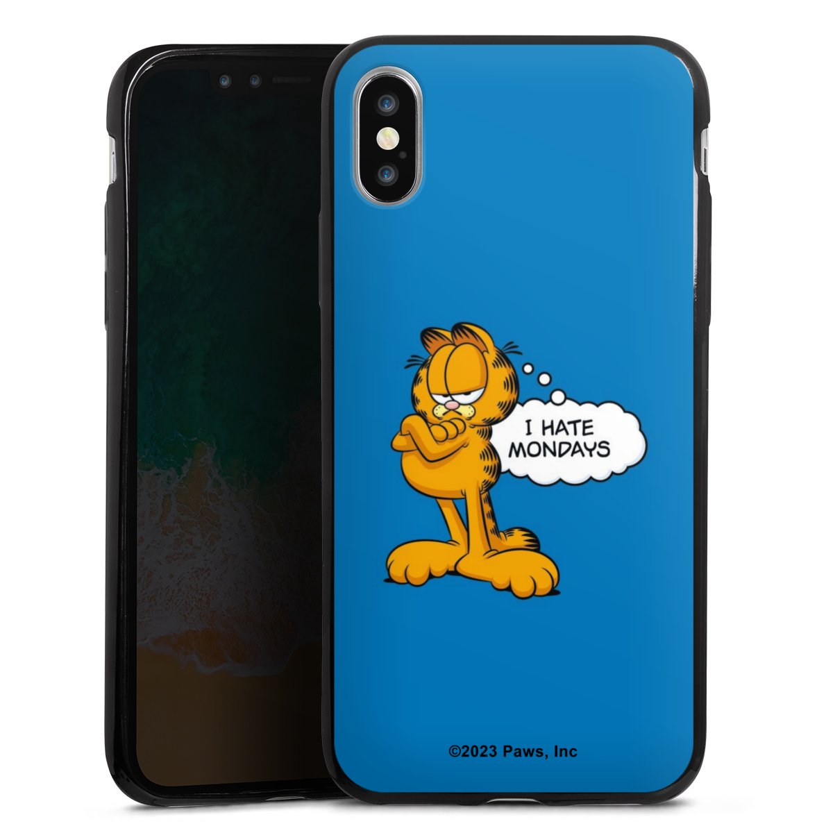 Garfield Ik haat maandagen blauw