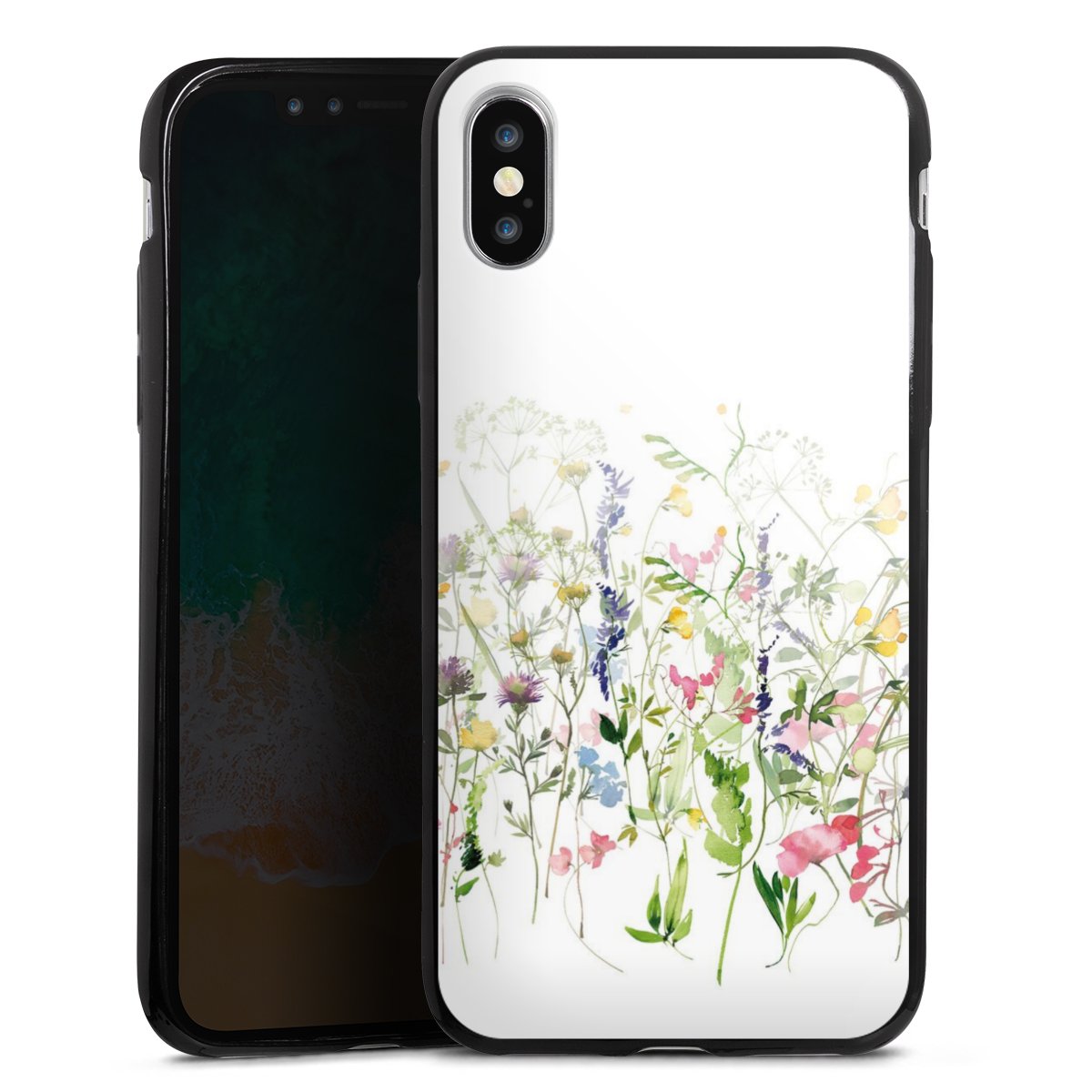 Kleurrijke lente weide bloemen