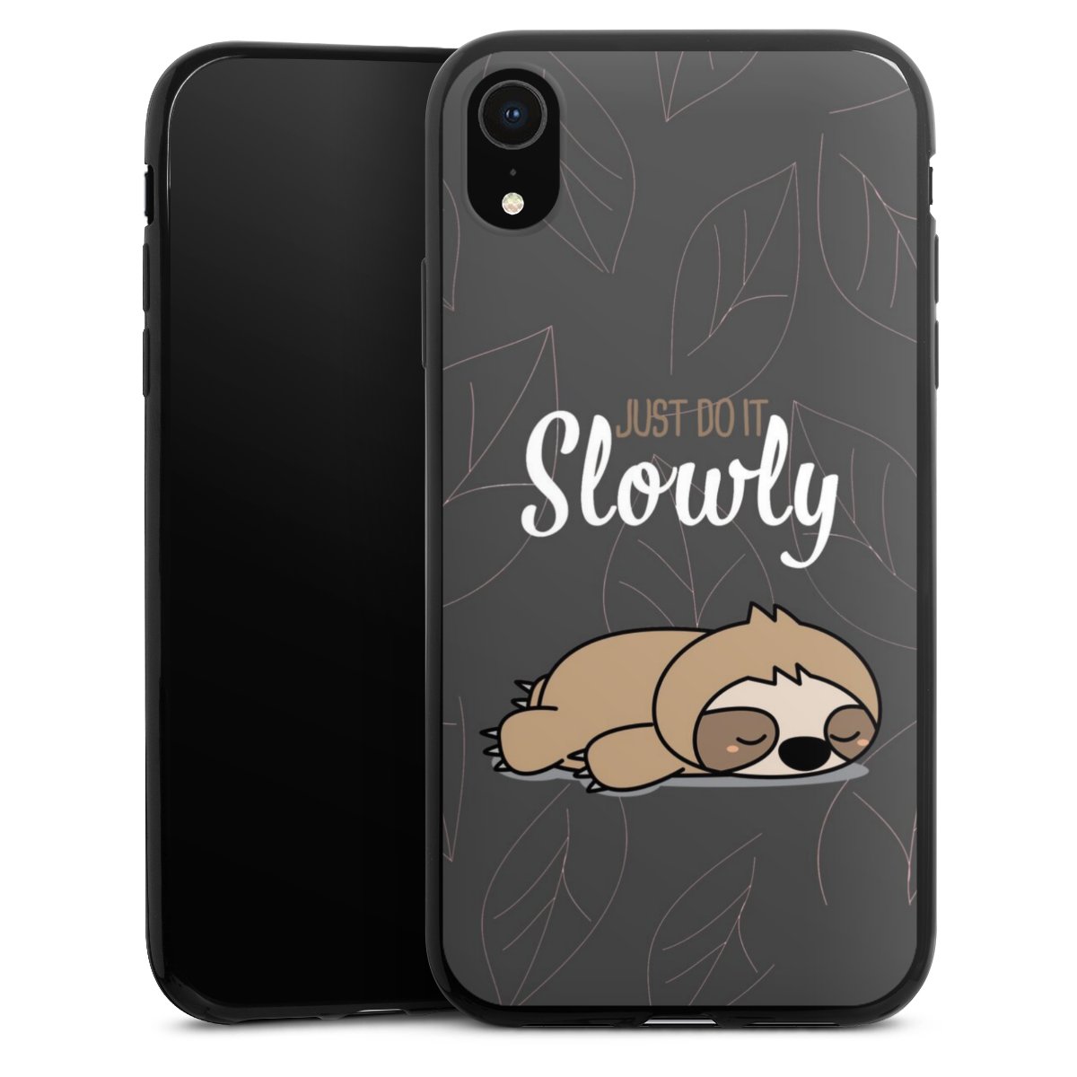 Just Do It Slowly Sloth Grey