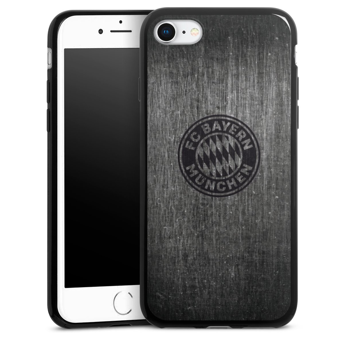 Metalllook FCB Logo einfarbig