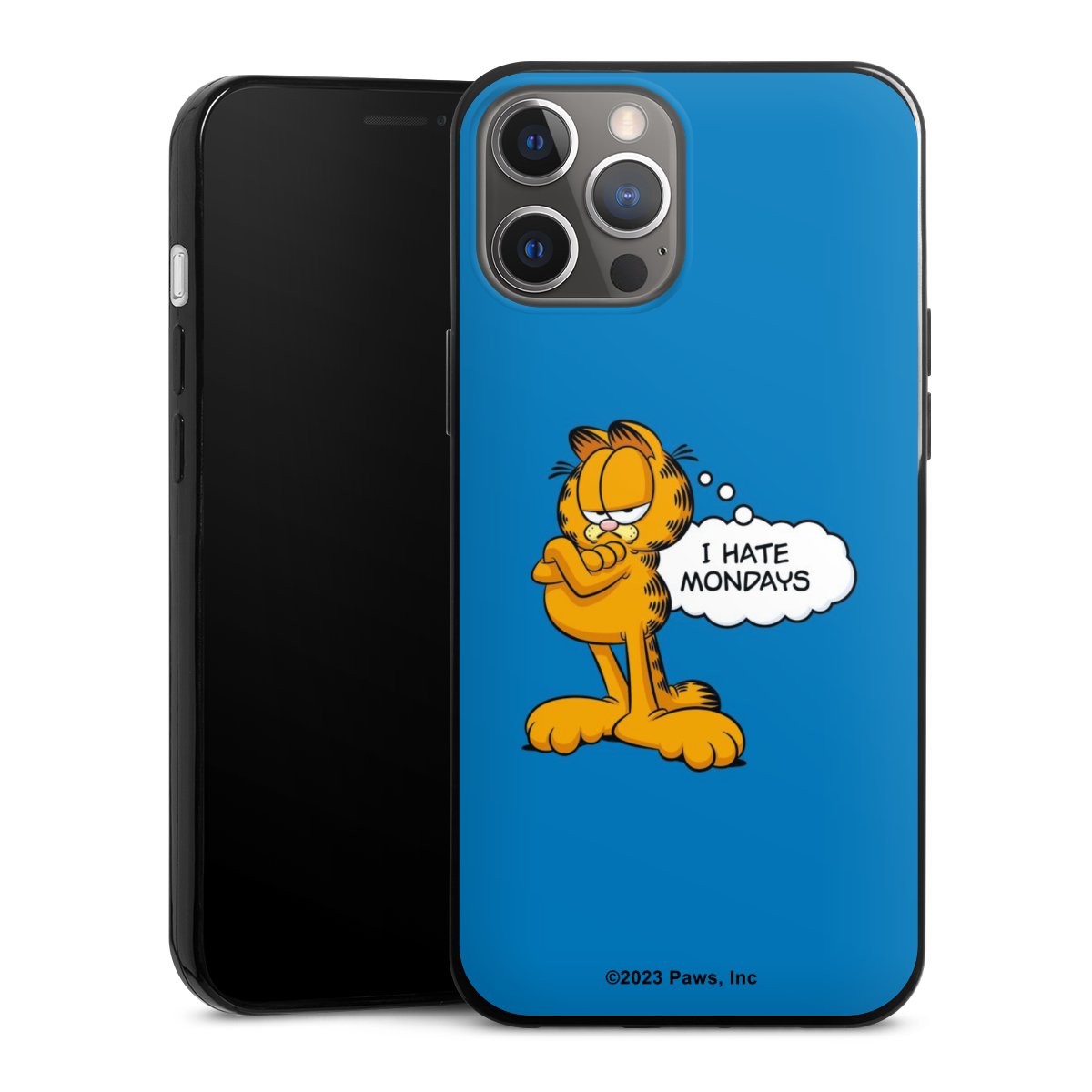 Garfield Ik haat maandagen blauw