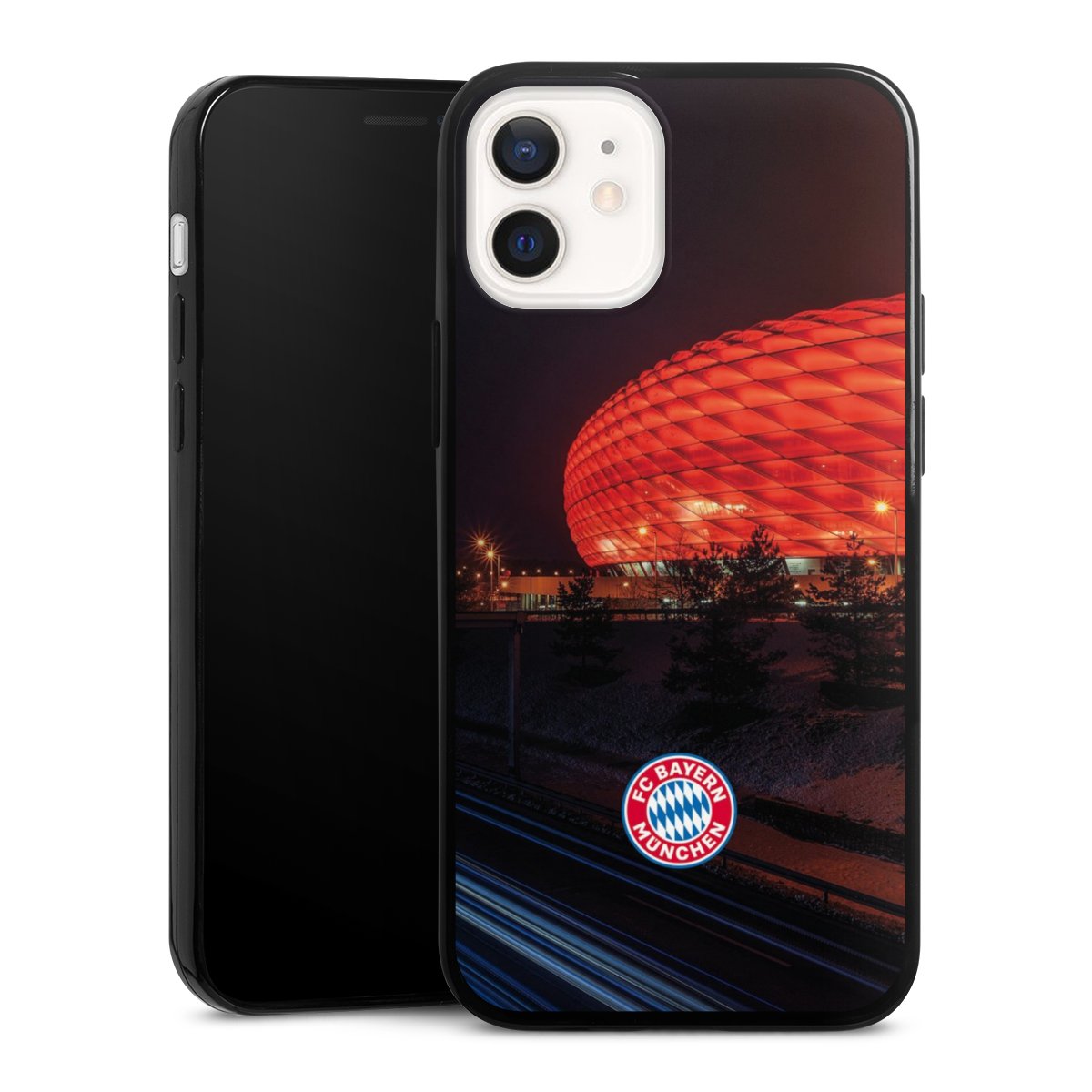 Allianz Arena bei Nacht FCB