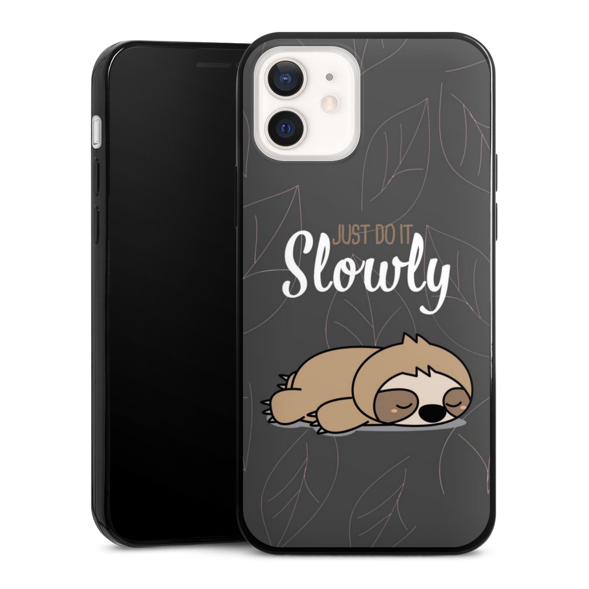 Just Do It Slowly Sloth Grey