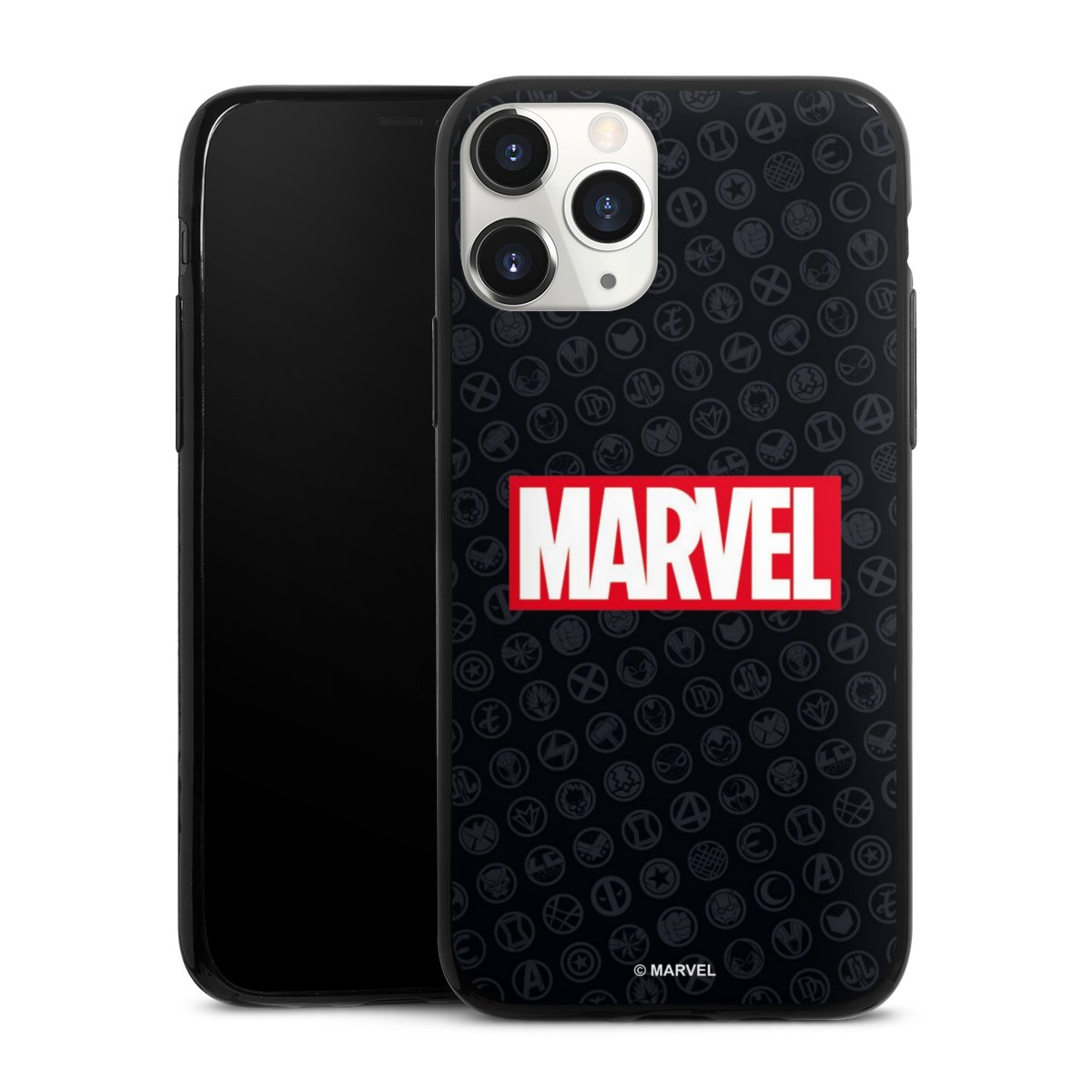 Marvel Logo Noir Rouge