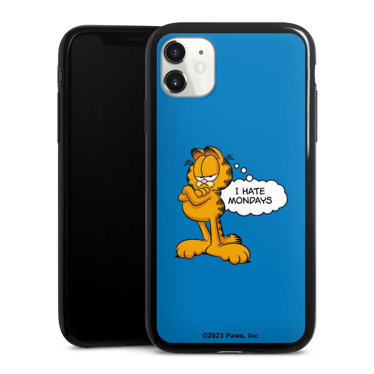 Garfield Ik haat maandagen blauw