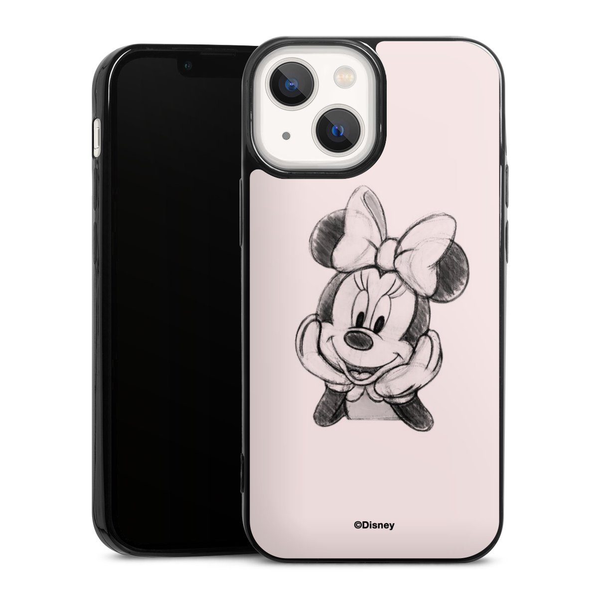 Minnie Posieren Sitzen