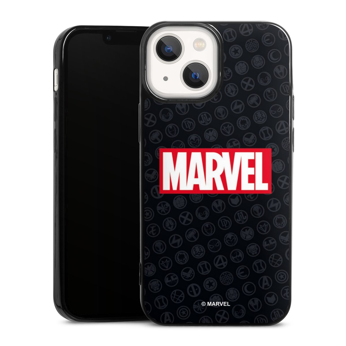 Marvel Logo Zwart Rood
