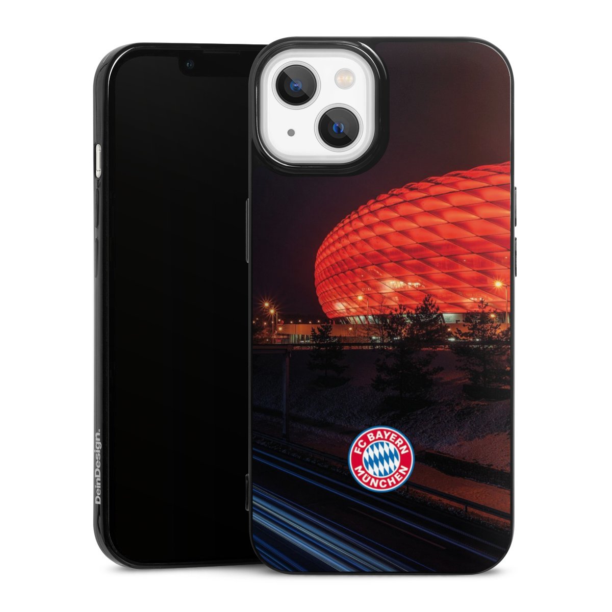 Allianz Arena bei Nacht FCB