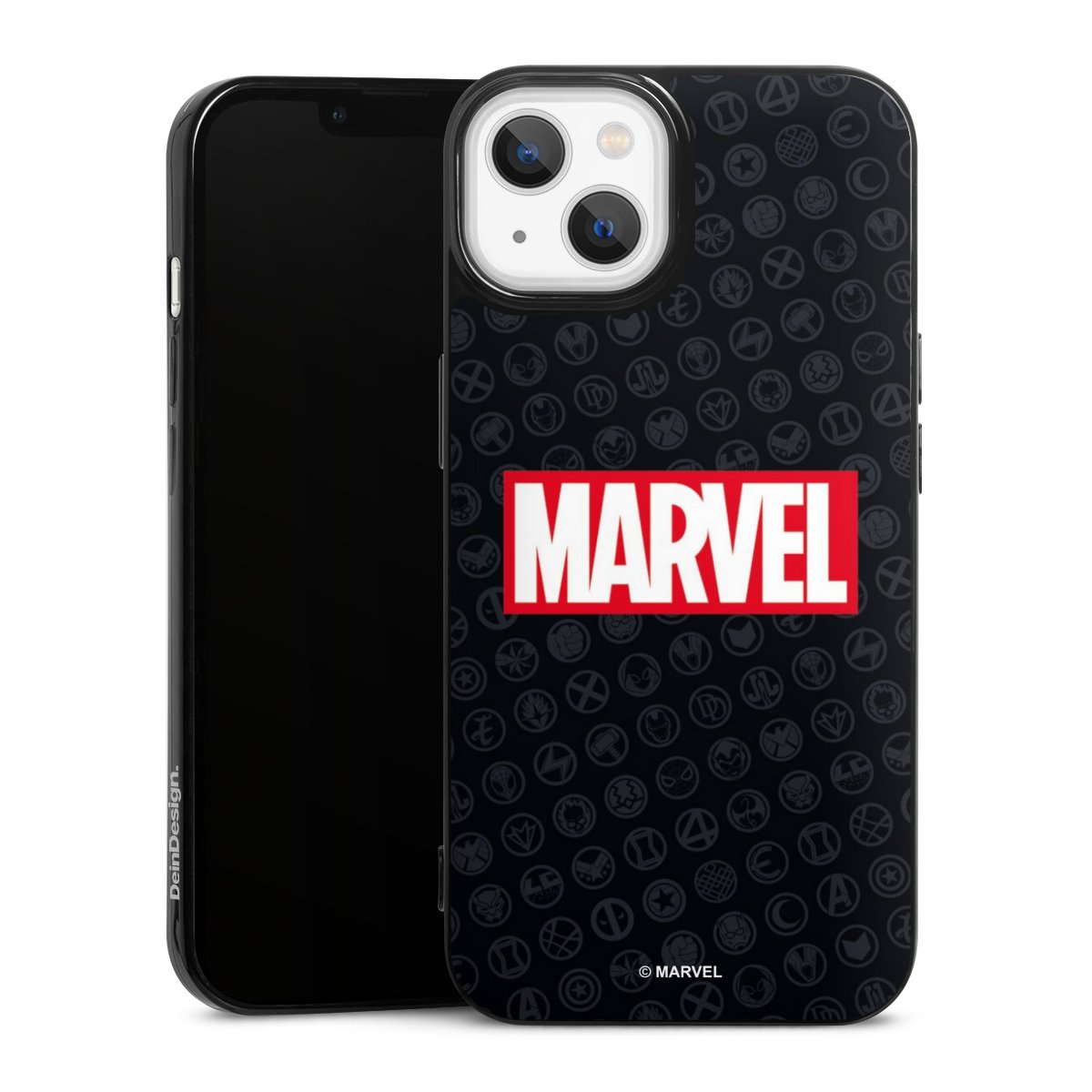 Marvel Logo Zwart Rood