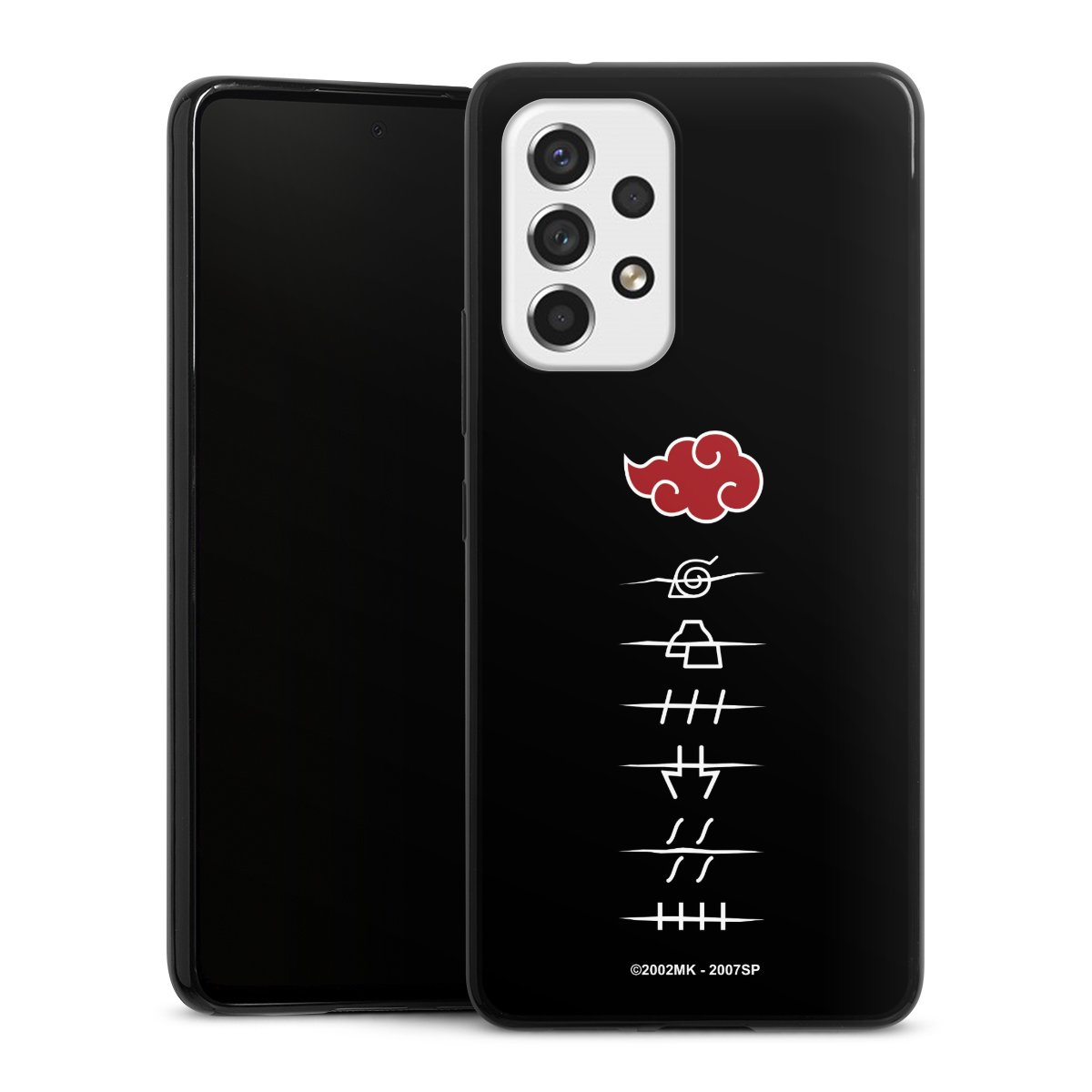 Symboles des membres de l'Akatsuki noirs