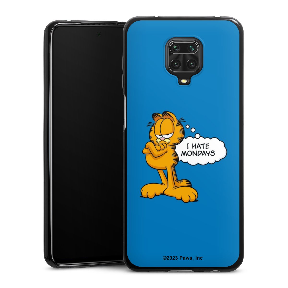 Garfield Ik haat maandagen blauw