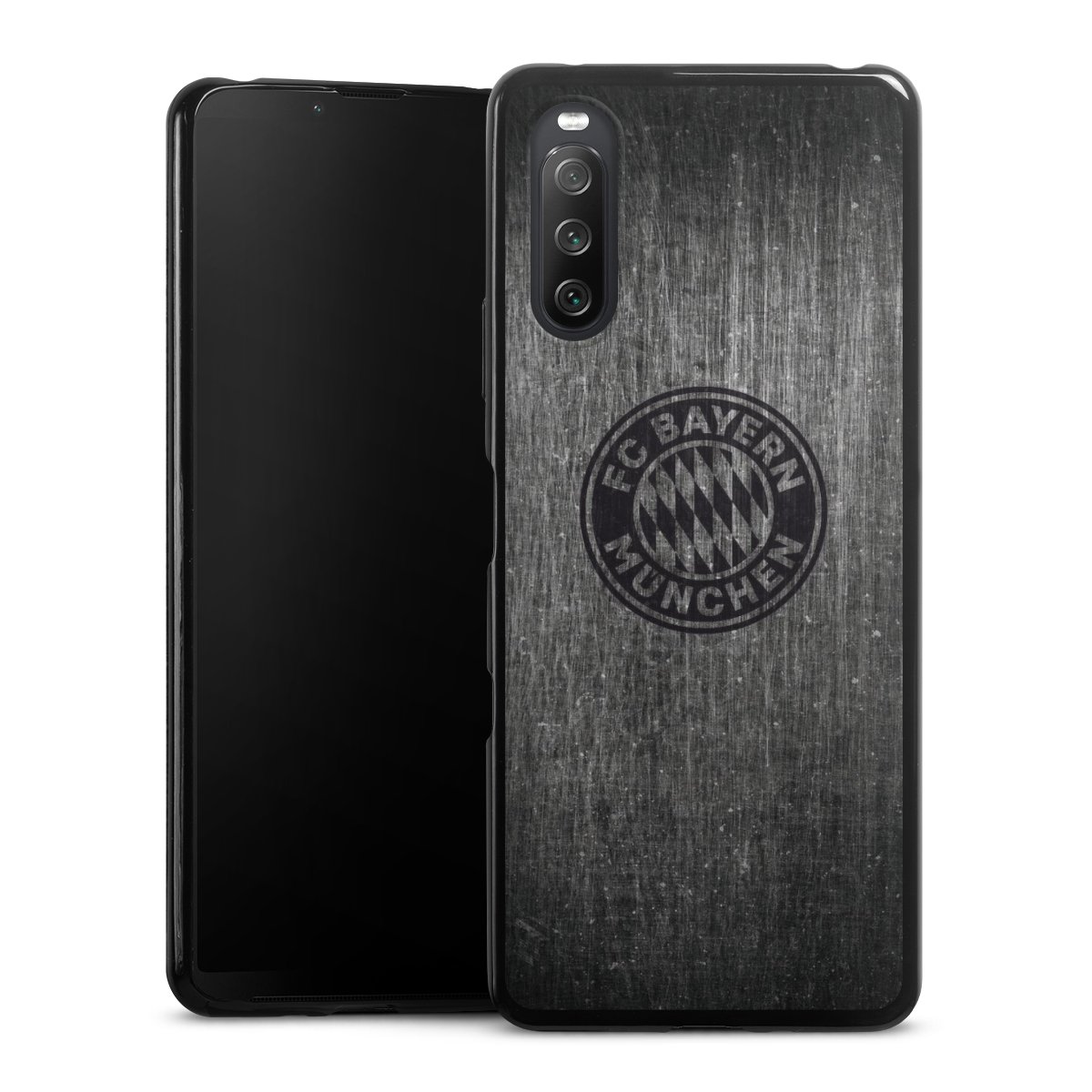 Metalllook FCB Logo einfarbig