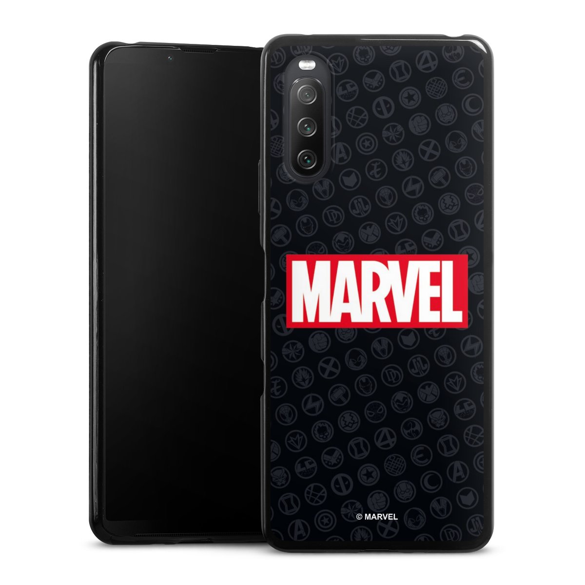 Marvel Logo Zwart Rood