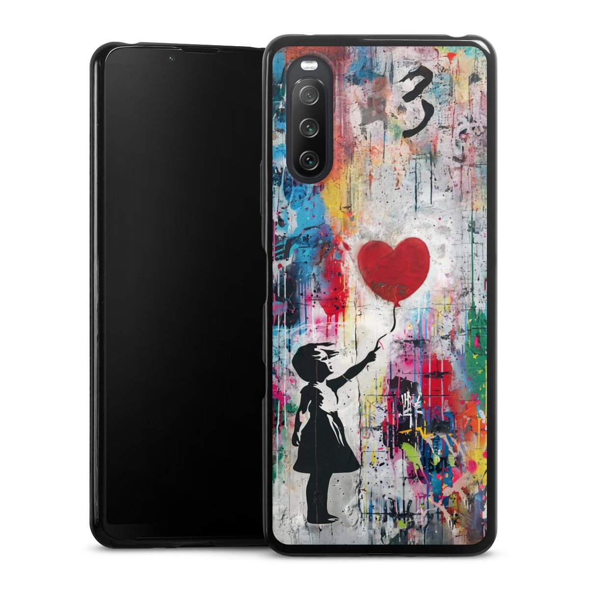 Balloon Girl Colorful