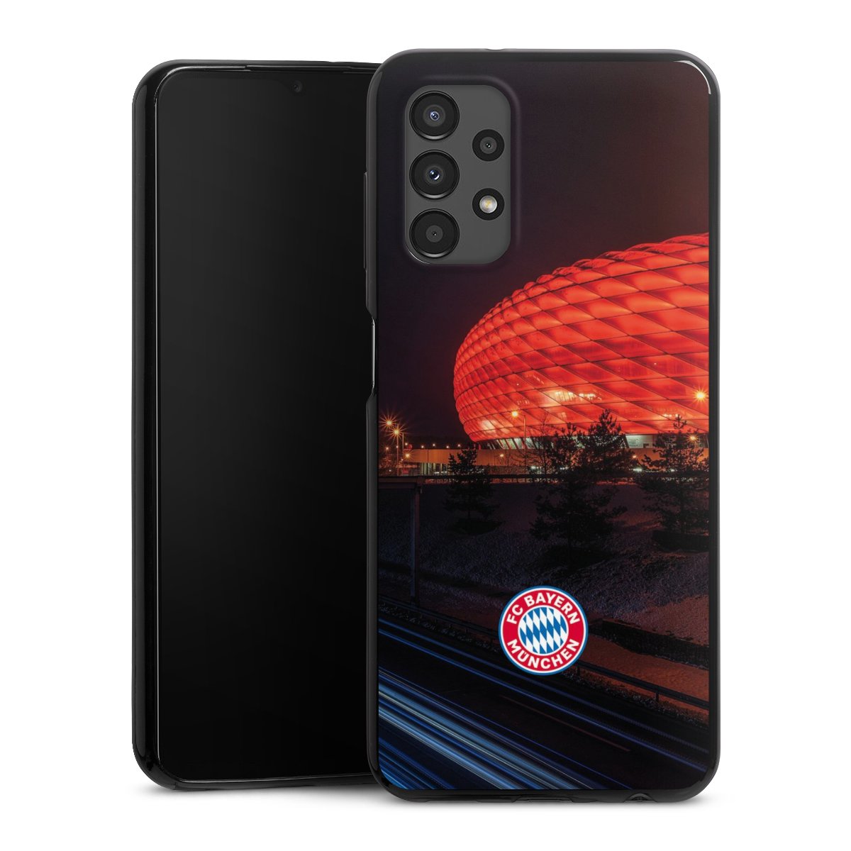 Allianz Arena bei Nacht FCB