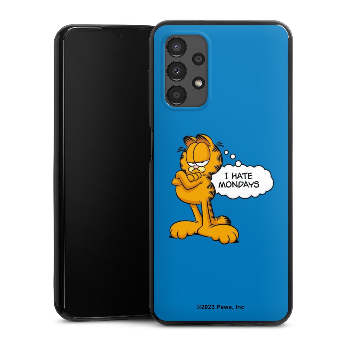 Garfield Ik haat maandagen blauw