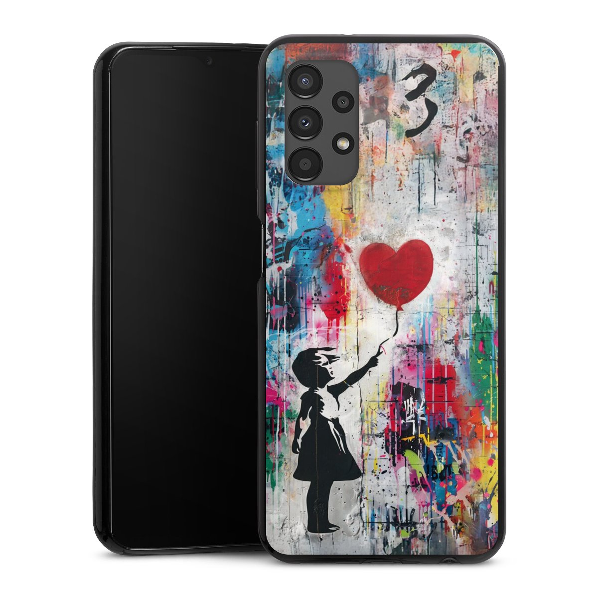 Balloon Girl Colorful