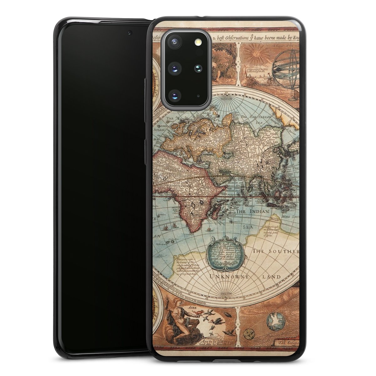 Mappa del mondo vintage