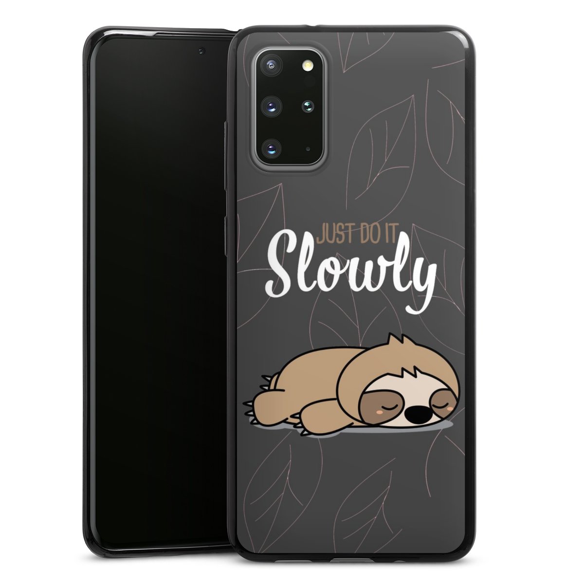 Just Do It Slowly Sloth Grey