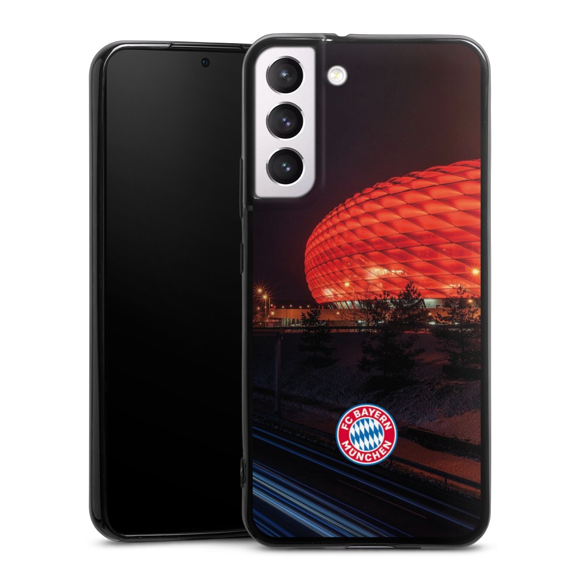 Allianz Arena bei Nacht FCB