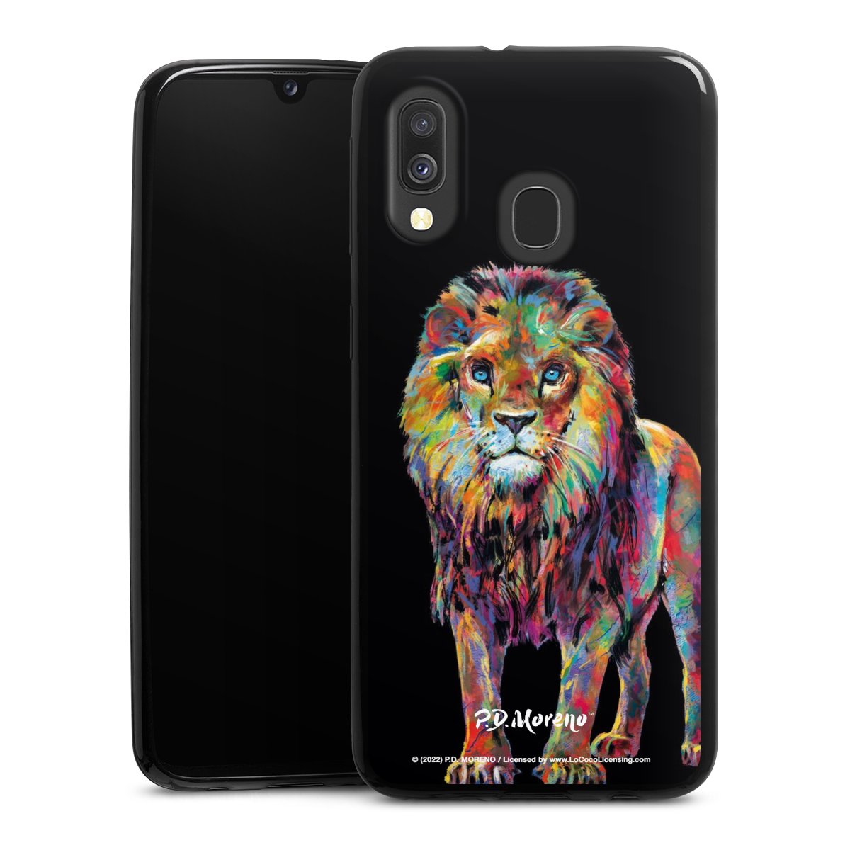 Leone colorato da P.D. Moreno