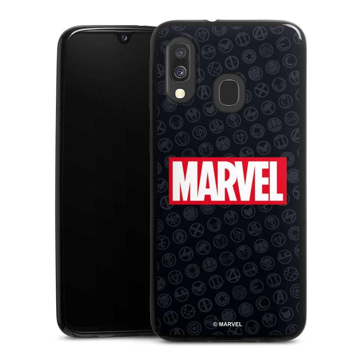 Marvel Logo Noir Rouge
