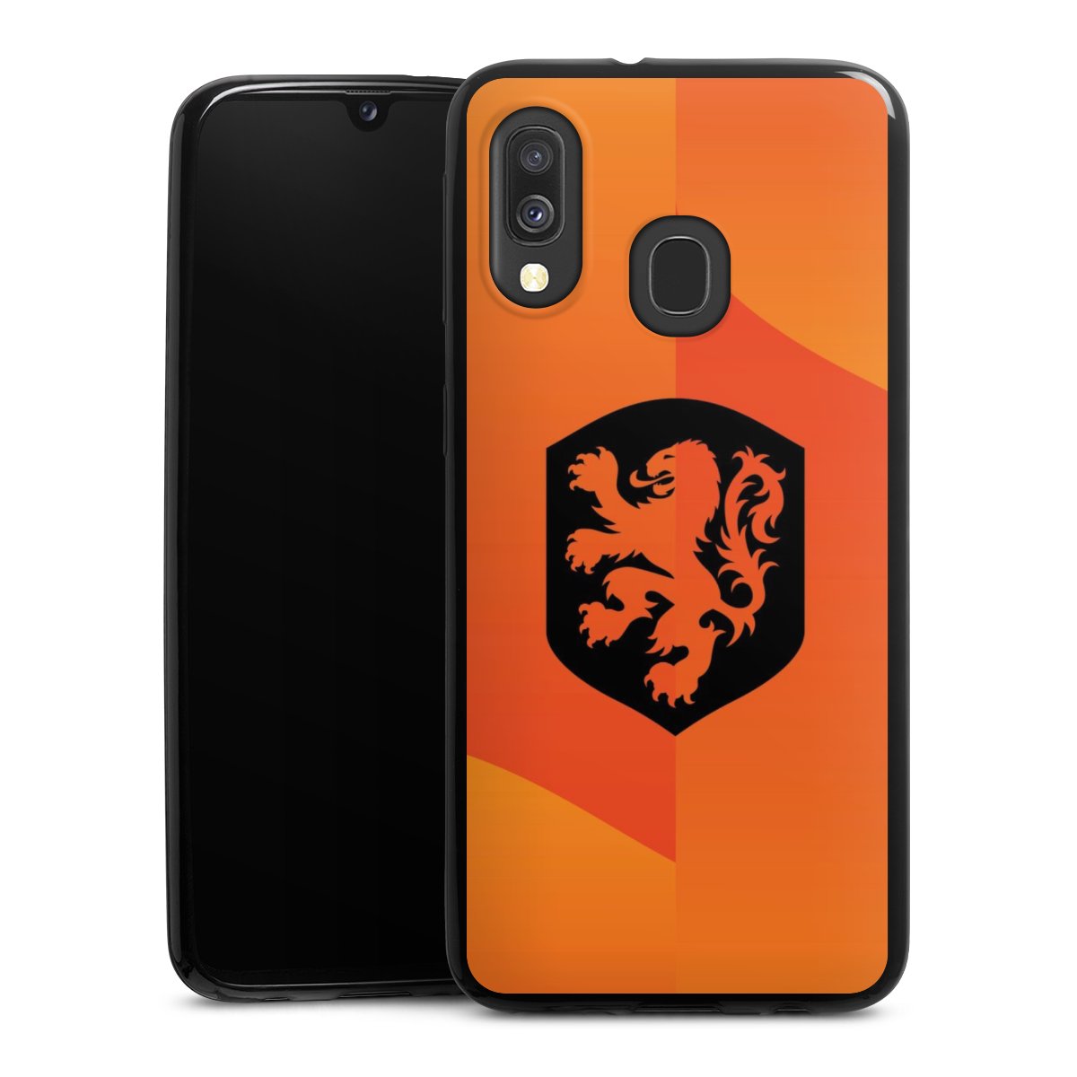 Nederlands Elftal Zwart Logo
