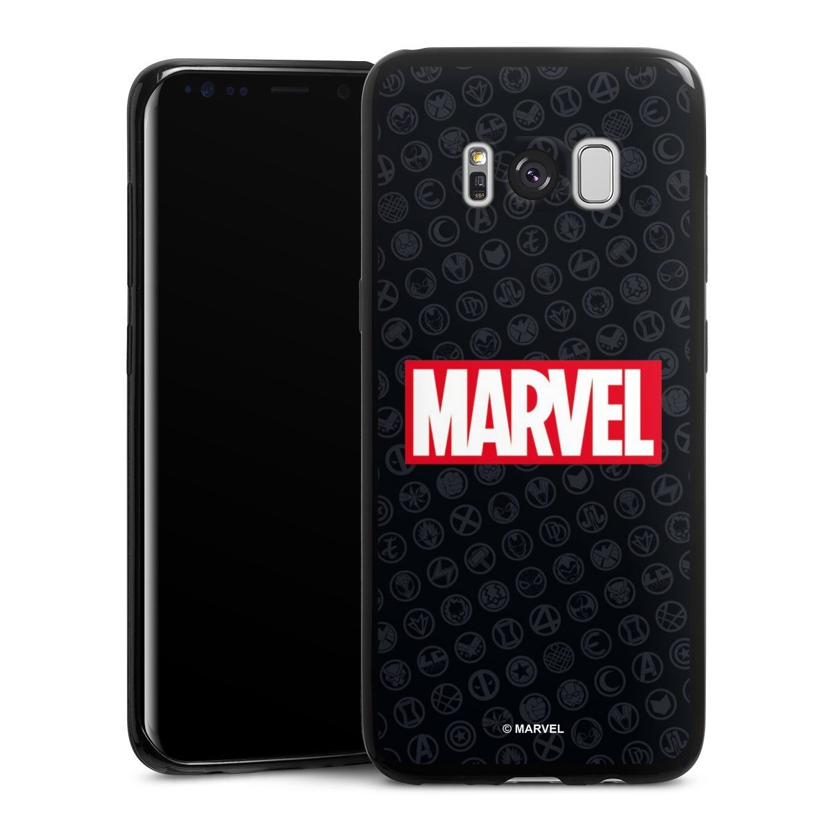 Marvel Logo Black Red 