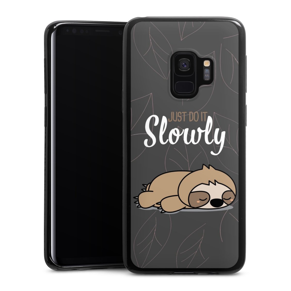 Just Do It Slowly Sloth Grey
