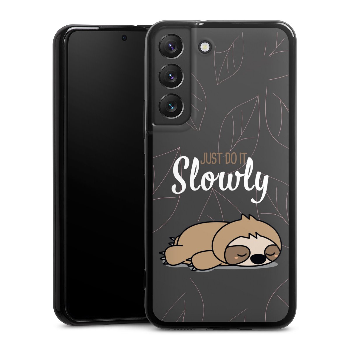 Just Do It Slowly Sloth Grey